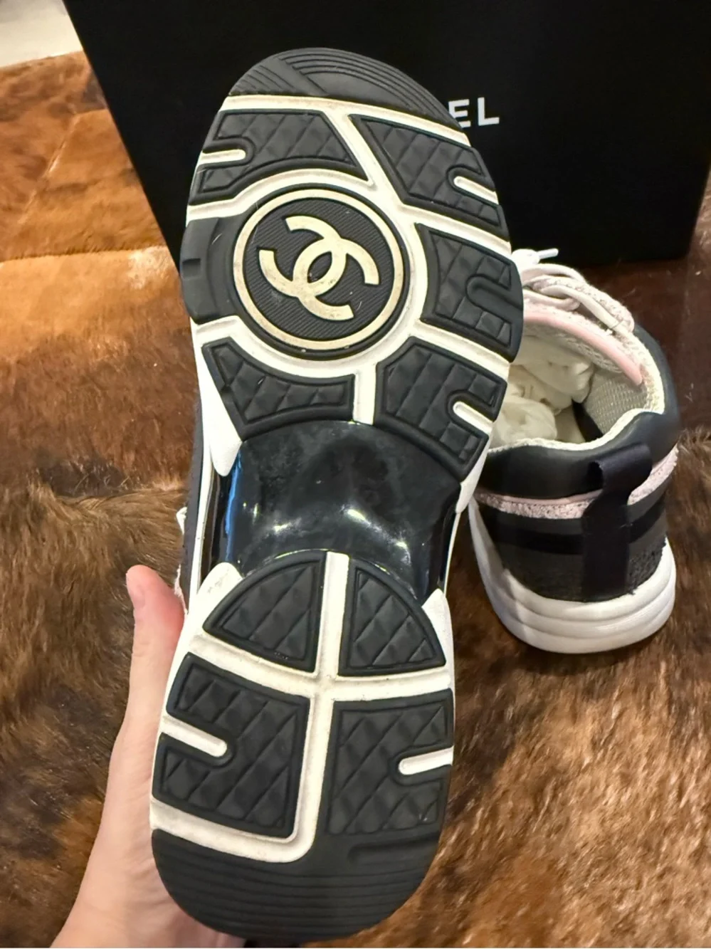 CHANEL this gray